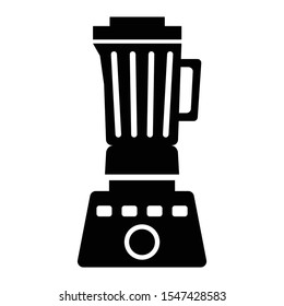 Electrical Blender With Jug Design Concept, Juicer Mixer Kitchen Machine Vector Icon Design