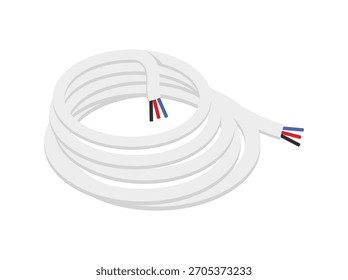 Electrical Cable Power Wires Illustration