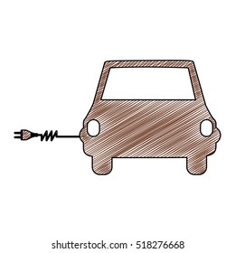 electrical car icon image 