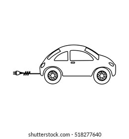 electrical car icon image 