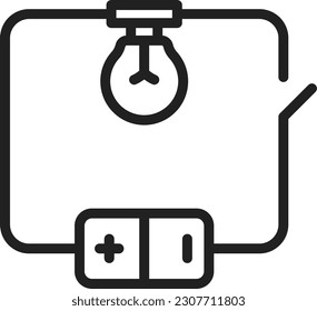 Electrical Circuit icon vector image. Suitable for mobile application web application and print media.