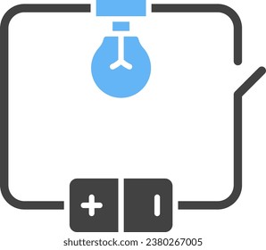 Electrical Circuit icon vector image. Suitable for mobile application web application and print media.