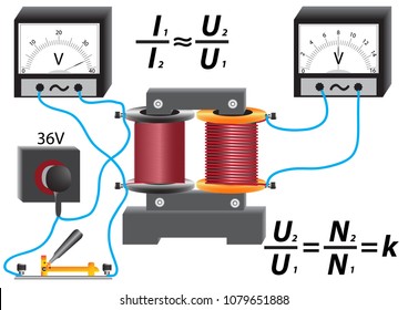 Electrical circuitry consisting of a connected lowering transformer for conducting laboratory and demonstration works.