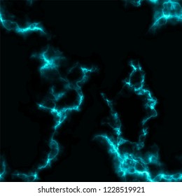 Electrical Discharge Seamless Background. Vector Luxury Texture. Advertising, Cover Print Design Background.