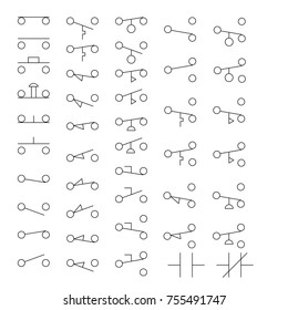 Electrical drawing symbols