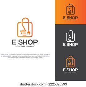 Electrical  E Store Letter Plug  Concept 