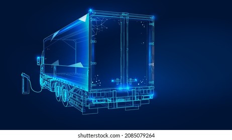 electrical, ecological, heavy, conservation, charger, hybrid, renewable, plug, carry, motor, truck, battery, trailer, wheel, cargo, line, socket, trucking, lorry, contour, alternative, electric, charg