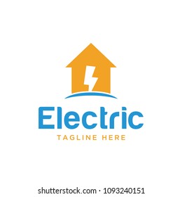electrical energy logo design template