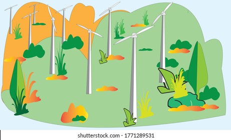 Electrical energy that is environmentally friendly.