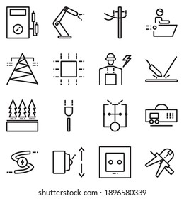 icono de ingeniero eléctrico que puede descargar