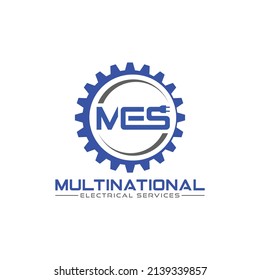 Electrical Engineering Logo Vector Icon Illustration