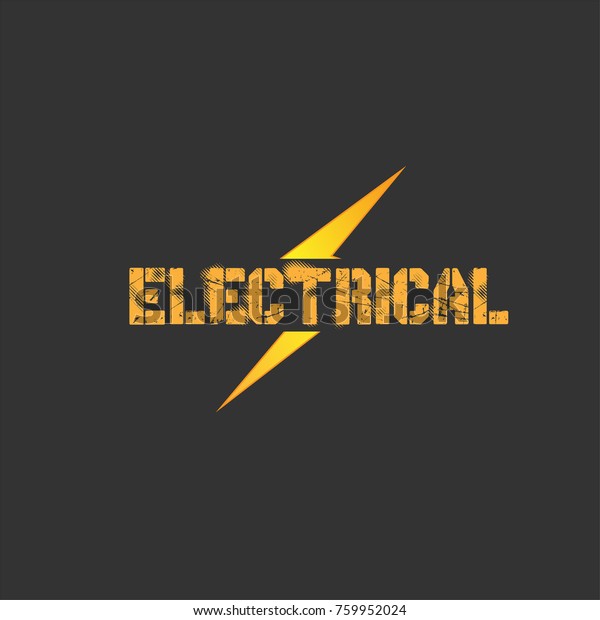 Electrical Engineering Vector Logo Electrical Engineering Stock