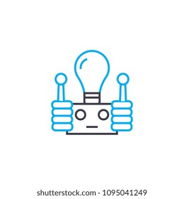 Electrical equipment linear icon concept. Electrical equipment line vector sign, symbol, illustration.