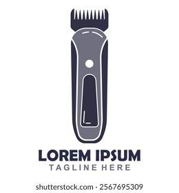 Electrical hair clipper vector icon illustration template design