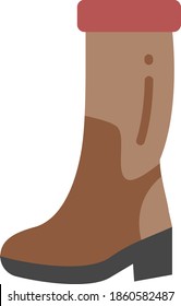 Electrical Hazard boots Concept, Steel Toe Welder Shoes Vector Color Icon Design, Arc welding equipment and Metal Work Symbol on white background, Construction and Industrial manufacturing Sign