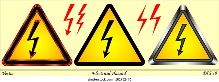 Electrical Hazard symbols