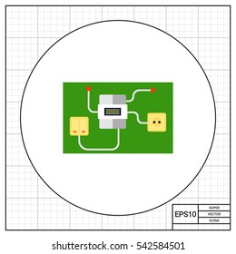 Electrical Household Supplies Icon