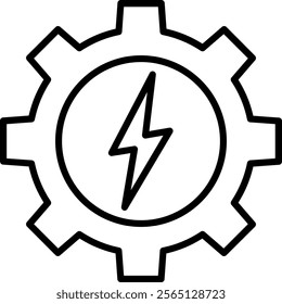 Electrical Icon Symbol Art Sign
