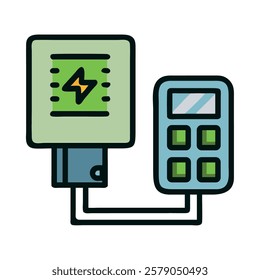 Electrical inverter controlling solar panel power output