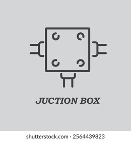 
Electrical Junction Box Vector Icon