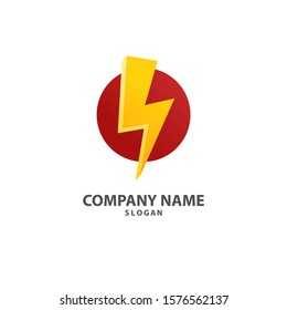 Electrical Lightning Logo Vector Ilustration Stock Vector (Royalty Free ...