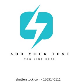 Vector de diseño e ilustración de logotipos eléctricos 