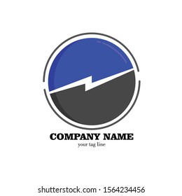 Electrical Logo Design in White Background