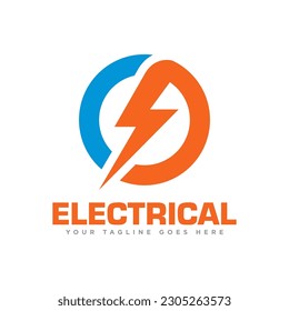 Electrical Logo and Icon Design Illustration