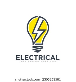 Electrical Logo and Icon Design Illustration