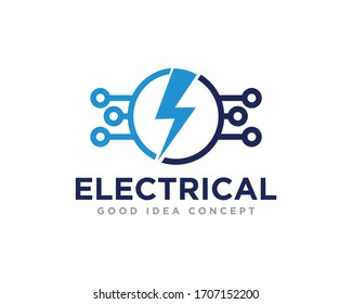 Electrical Logo Icon Design Vector