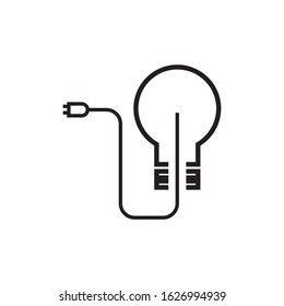 Electrical logo template vector icon design