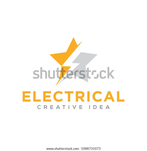 Electrical Logo Vector Stock Vector (Royalty Free) 1088731073 ...