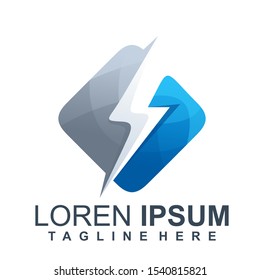 electrical logo vector, template, illustration