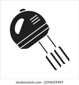 electrical mixer line new vector icon