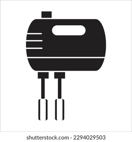 electrical mixer line new vector icon