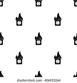 electrical outlet fire icon