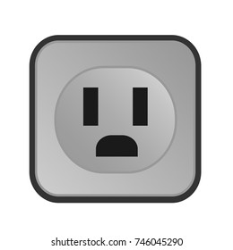 Electrical outlet icon