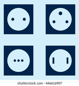 Electrical Outlet Icons