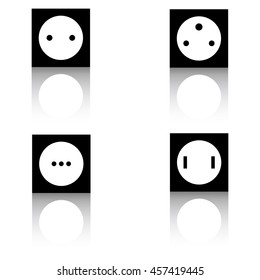 Electrical Outlet Icons