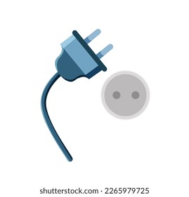 Ilustración del vector de tomas y tomas eléctricas