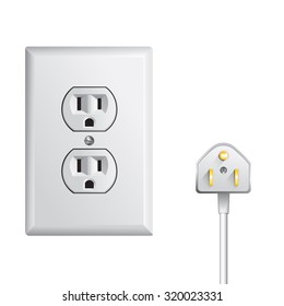 Electrical Outlet In The USA, Power Socket