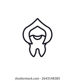 electrical plug dental icon collection .design style with background