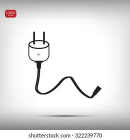 electrical plug icon