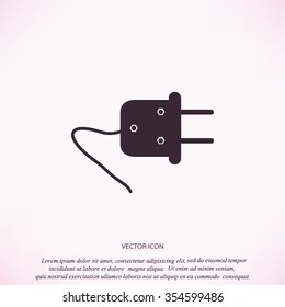 electrical plug icon