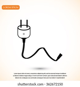 electrical plug icon