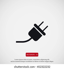 electrical plug icon