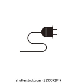 electrical plug icons  symbol vector elements for infographic web