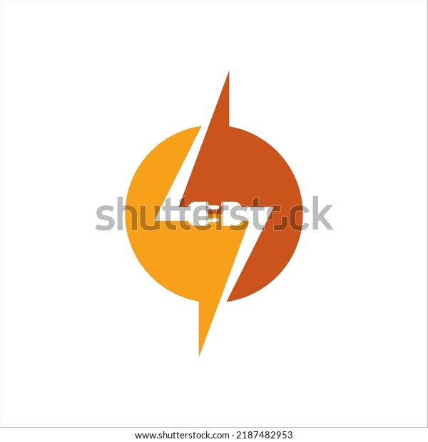 Electrical Plug Logo Background Vector Illustration Stock Vector 