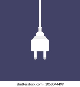 electrical plug vector icon