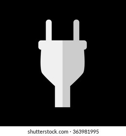 Electrical plug  - vector icon